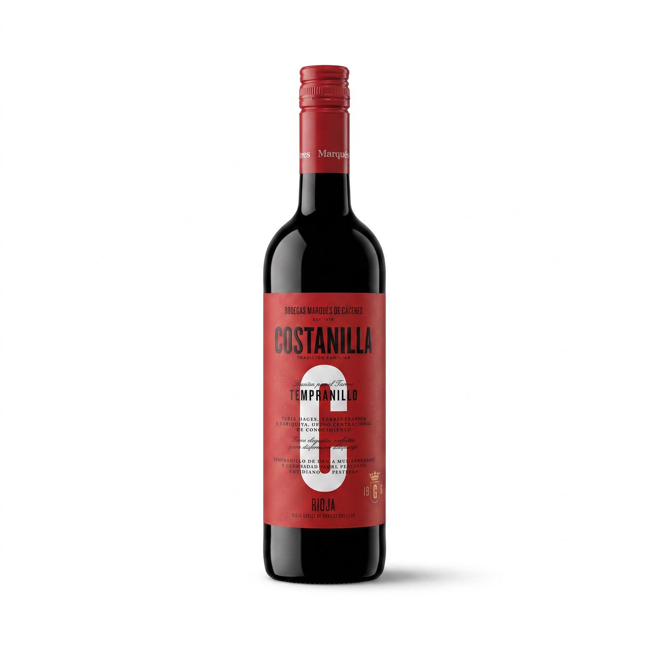 Marqués de Cáceres Costanilla Tempranillo