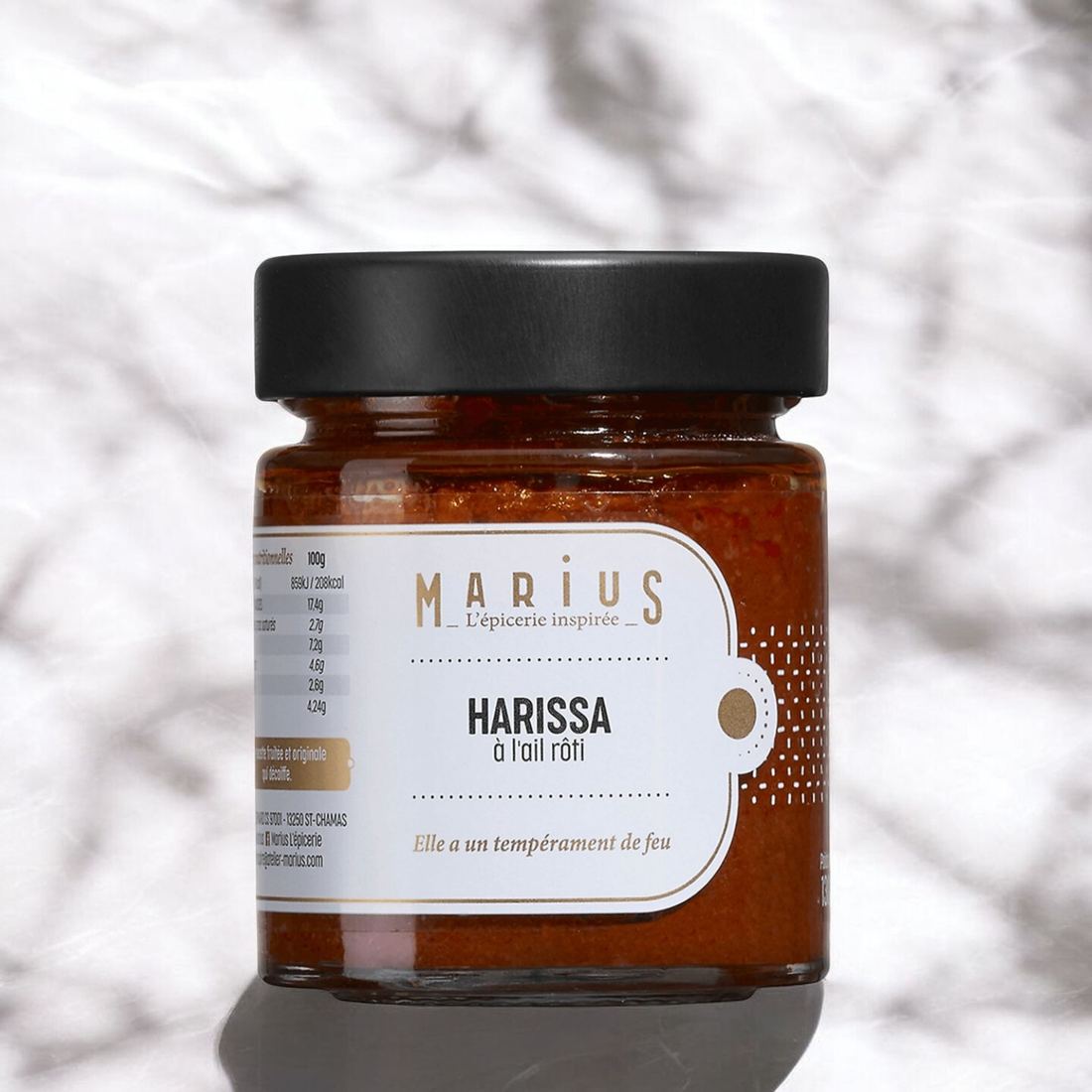 Marius Roasted Garlic Harissa Hot Paste 1
