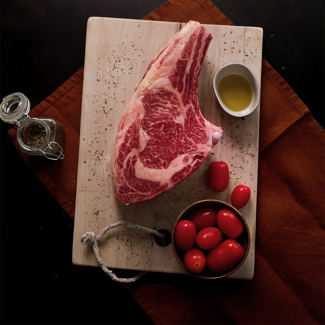 30 Days Dry Aged Angus Aberdeen Scottish IGP Bone-in Ribeye by Metzger Frères and McIntosh Donald's 1