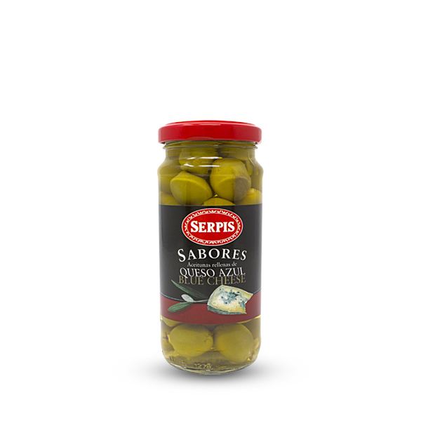 Serpis Green Olives Stuffed With Blue Cheese 1