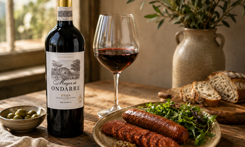 THE ULTIMATE RIOJA MATCH: BODEGAS ONDARRE ‘MAYOR DE ONDARRE’ & CHORIZO TERRY