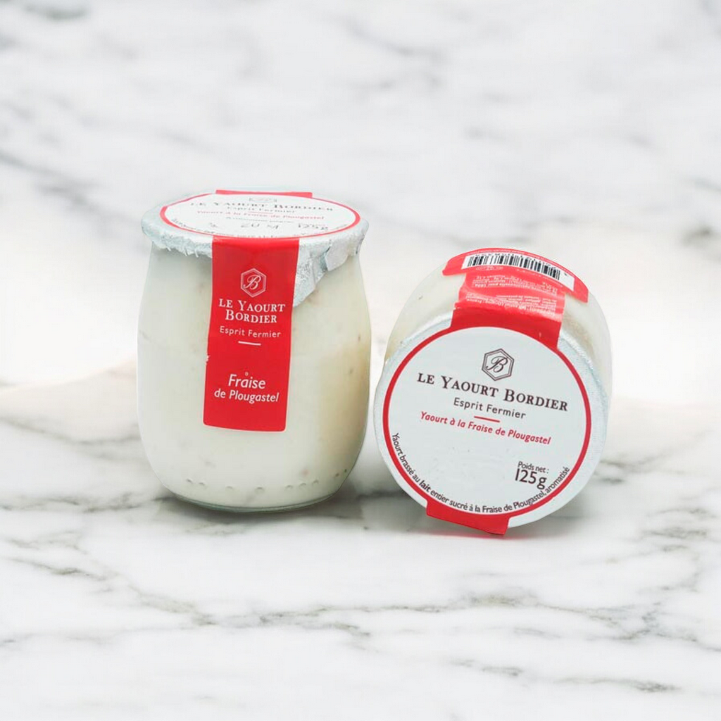 Bordier Plougastel Strawberries Yogurt 1