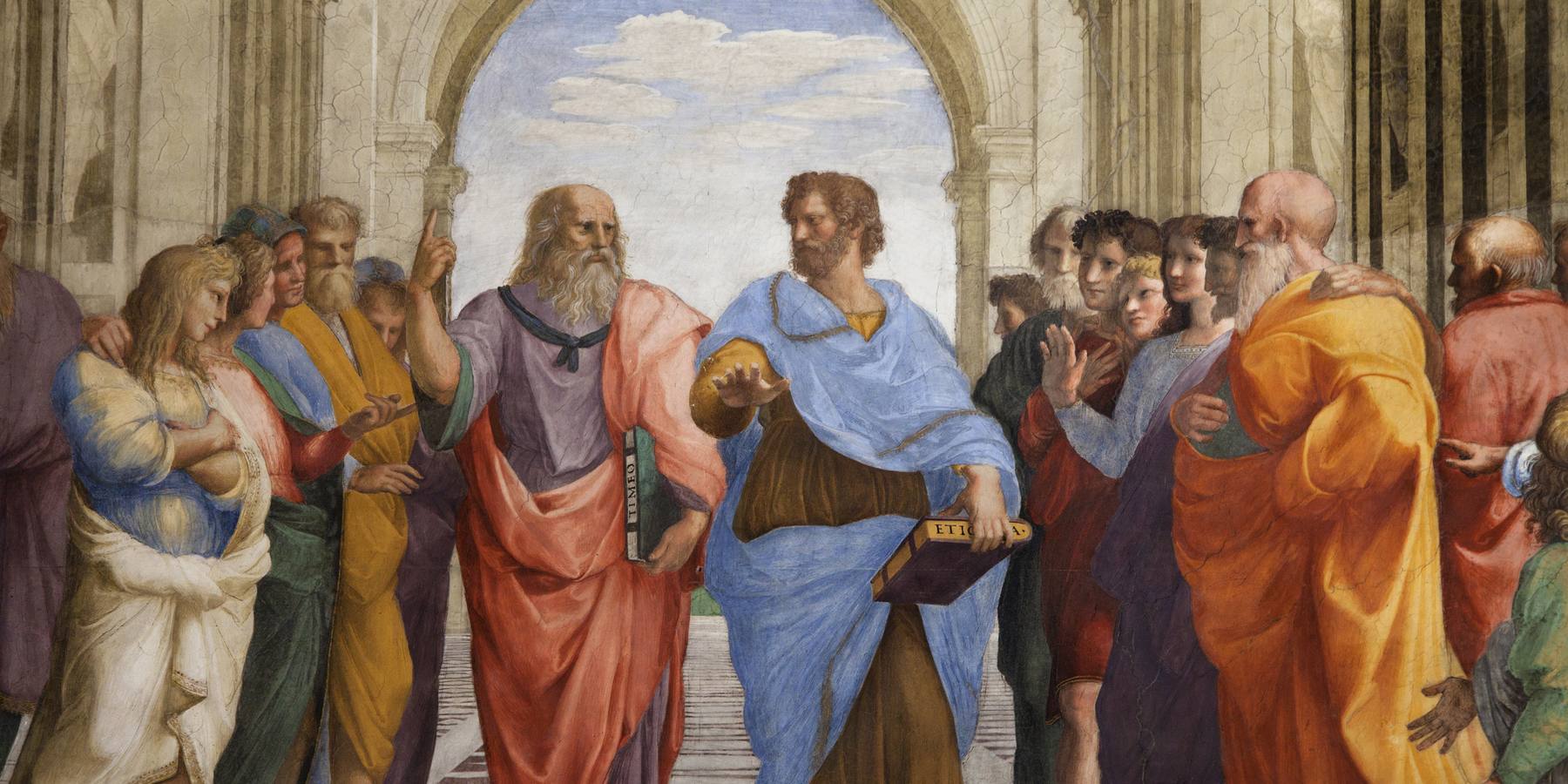 Aristotle tells Plato all about Caviar.