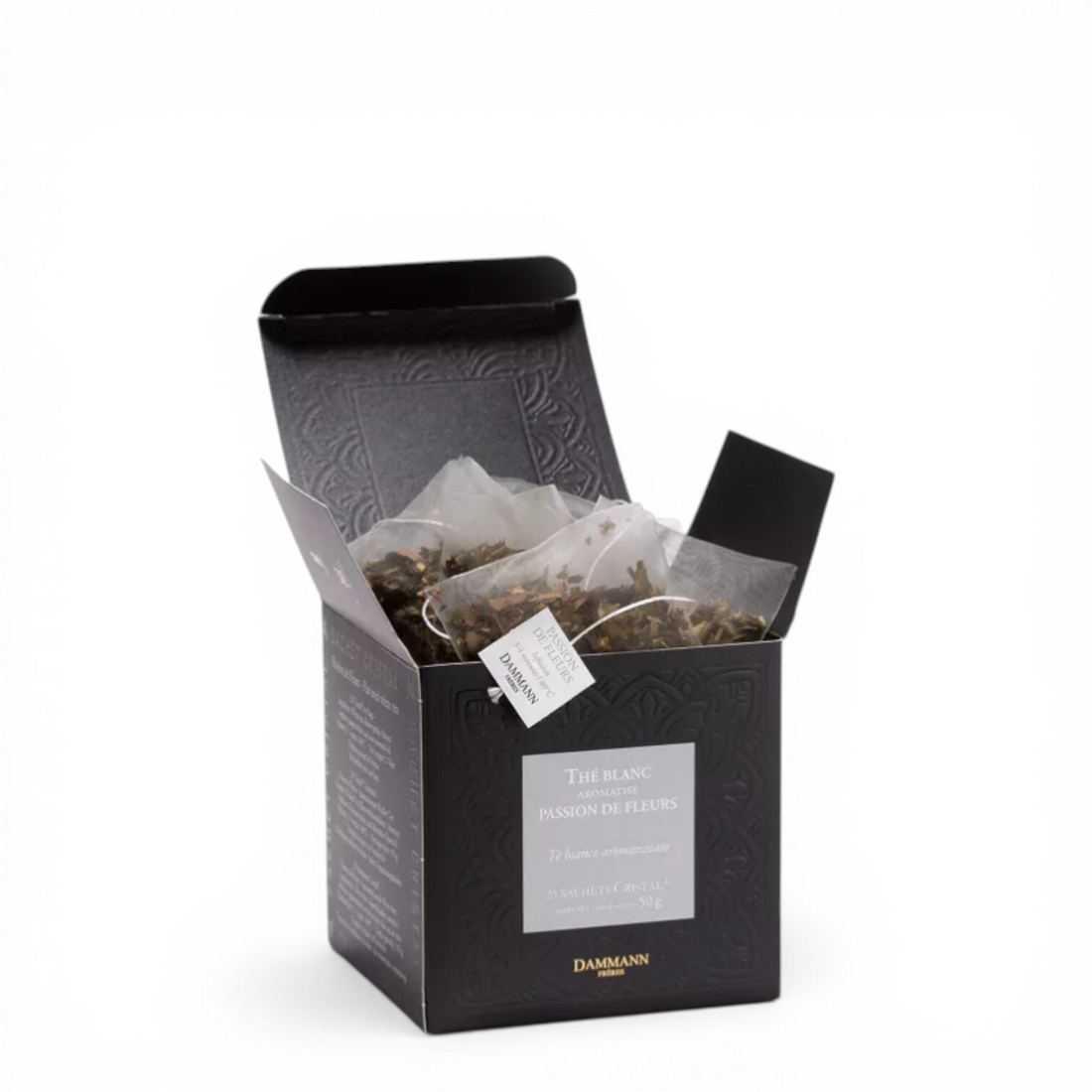 Dammann Frères Passion de Fleurs White Tea Bags 1